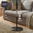 Ventilator cu picior, 45 W, 3 x viteze, Reglabil inaltime 108 -132 cm, functie oscilatie, Negru