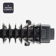Calorifer electric cu ulei, 9 elementi, Negru, Putere 1500 W, 2 trepte de incalzire
