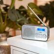 Radio portabil FM, antena telescopica, Afisaj Digital, Acumulator Li-Ion, Alarma