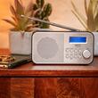 Radio portabil FM, antena telescopica, Afisaj Digital, Acumulator Li-Ion, Alarma