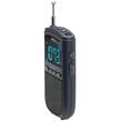 Mini Radio portabil AM/FM, antena telescopica, Afisaj Digital, Acumulator Li-Ion, Alarma, Ceas