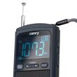 Mini Radio portabil AM/FM, antena telescopica, Afisaj Digital, Acumulator Li-Ion, Alarma, Ceas