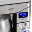 Mixer planetar, 2000 W, 6 viteze, Bol Inox 5 l, ecran LCD, Argintiu