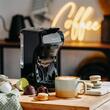 Espressor cafea cu capsule 19 Bar, adaptoare 9 in 1, Rezervor 0.6 l, 1450 W, Negru