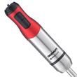 Blender de mana, functii Pulse, Turbo, 1200 W, 6 trepte de viteza, Rosu/Argintiu