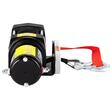 Troliu electric cu cablu sintetic Vevor 12V, capacitate 2045 kg, Lungime cablu 13 m, Telecomanda, IP55