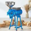 Moara electrica pentru faina, malai, condimente, cafea, Vevor 1500 W, capacitate 50 kg/h, Palnie inox, macinare umeda/uscata