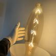 Bec led decorativ Eliptic-XL Amber, luminozitate 620 lm, E27, inaltime 46.5 cm