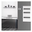 Uscator electric baie pentru prosoape Home FKTW 502, 500W, 50x101x11 cm, Alb