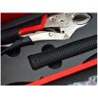 Trusa chei tubulare si unelte Geko G10850, cutie metal, 150 bu