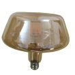 Bec led decorativ Ginza Amber 8W, 620 lm, Lumina calda 2200 k, E27