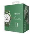 Ceas Smartwatch Amoled, diametru 33 mm, Bluetooth, Rezistent la apa IP 68, functie multisport, monitorizare somn, Pulsometru, 2 x bratari