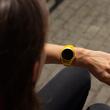 Ceas Smartwatch Colorum, diametru 31 mm, Bluetooth, Rezistent la apa IP 68, ritm cardiac, pedometru, contor de calorii si monitorizare a somnului incorporat, Galben, Carcasa