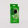 Powerbank Colorum Verde, slim, 10000mAh, Conector USB-C / USB-A, 22.5 W, afisaj led