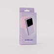 Powerbank Colorum Violet, slim, 10000mAh, Conector USB-C / USB-A, 22.5 W, afisaj led