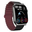 Ceas Smartwatch Amoled 3D, diametru 50 mm, Incarcare inductiva, Bluetooth, rezistent la apa IP67, Timp de lucru 5 zile, Negru