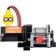 Troliu electric Vevor 12V, capacitate 908 kg, Lungime cablu 12 m, Telecomanda cu fir, IP55, pentru barci, ATV, Remorci