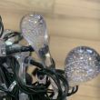 Ghirlanda solara cu 30 de led-uri, Bass BS-BH12798, 2800K, lungime 7 m, 90 lm, IP65