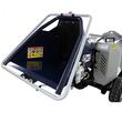 Tocator de gradina cu motor pe benzina Blackstone Briggs &Stratton, max 100 mm, 15.5 CP, transmisie curea, pornire la cheie