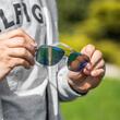 Ochelari de soare polarizati, filtru UV 400, Rame Metal/Plastic, Husa