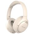 Casti wireless cu atenuare zgomot ANC F8A, Diametru difuzor 40 mm, Bej, Bluetooth 5.4