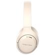 Casti wireless cu atenuare zgomot ANC F8A, Diametru difuzor 40 mm, Bej, Bluetooth 5.4
