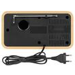 Aparat radio Retro Style, AM/FM, Antena telescopica, Maro, difuzor 5 W, 233 x 125 x 44 mm