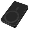 Powerbank Li-Ion, Magnetic MagSafe, 10000 mAh, 15 W, Incarcare Wireless, intrare/iesire USB-C, iesire USB intrare/iesire USB, Negru