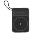 Powerbank Li-Ion, 10000 mAh, Incarcare Wireless, USB-C, USB-C, Lightning, intrare/iesire USB, Negru