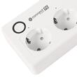 Prelungitor Smart 4 x prize, 4 x USB,  Lungime 1.6 m, 16A, 2680W, Aplicatie Tuya