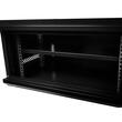 Rack metalic de podea 19'', 6U, usa din sticla, 500x400 mm