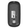 Mouse Wireless, Rezoluție senzor 800/1200/1600 dpi, Negru