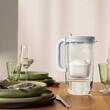 Cana filtranta Brita Glass 2.5 l, Indicator led stare filtru, 1 x filtre incluse, vas din sticla