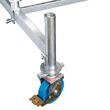 Schela mobila din aluminiu, capacitate max 200 kg, Inaltime de lucru 4.4 m
