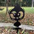 Decoratiune gradina / ghiveci Krodesign Chick KRO-1131, metal, inaltime 60 cm