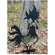 Decoratiune gradina / ghiveci Krodesign Funny Chicken KRO-1134, metal, inaltime 60 cm