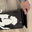 Cutie postala Vivatechnix Cat&Dog KRO-1240, otel, 400x250x100mm, Negru/Alb, 2 chei