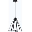 Pendul Maxwell Vintage, max 60W, diametru 320 cm, negru