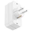 Triplu stecher, 1 x Shuko, 2 x EURO, Alb, 2.5/16 A, 3500 W