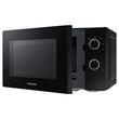 Cuptor cu microunde Samsung 700 W, capacitate 20 l, Timer, Negru, Panou de comanda mecanic