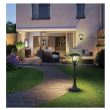 Lampa de gradina Nar-5, corp aluminiu, 840x170x170 mm, negru, IP44