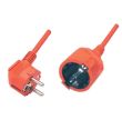 Cablu prelungitor cu cupla, Home NV2-10/O, 10 m, stecher si priza cu impamantare, IP20