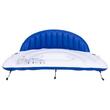 Saltea gonflabila cu spatar, pentru jocuri pe apa, 207 x 105 x 71 cm, max 100 kg, plasture reparatie