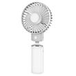Ventilator de mana, portabil, cu acumulator, 4000 mAh, 3 x viteze