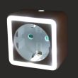 Lampa de noapte cu priza si senzor Benson