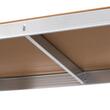 Raft metalic cu 5 x polite MDF, sarcina max pe raft 150 kg, dimensiune 150x70x30 cm