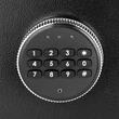Seif electronic cu 2 x cheie si cifru, 31 x 20 x 20 cm, Negru, Indicatoare led