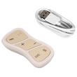 Aparat de masaj  abdomen, 5 moduri, Functie de incalzire, 10 W, 6 x functie electrostimulare, Telecomanda