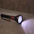 Lanterna cu acumulator, 600 lm, 1800 mAh, IP44, Maner cauciucat
