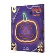 Decoratiune perete cu led Dovleac Halloween, USB, 340 x  20 x 315 mm
